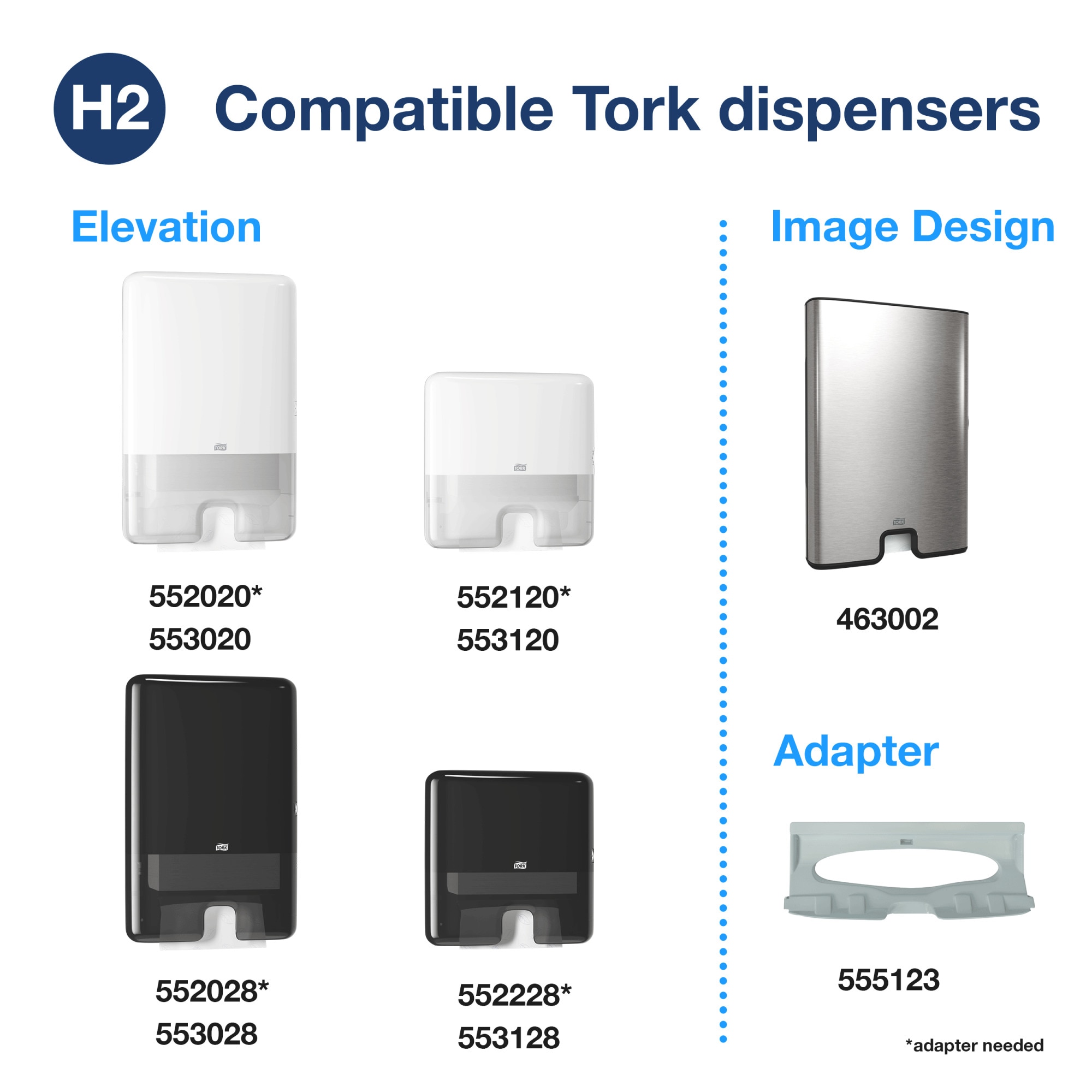 Tork Xpress® Compressed Multifold Hand Towel White H2