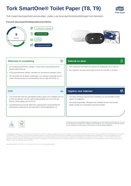 Sustainability-informatieblad
