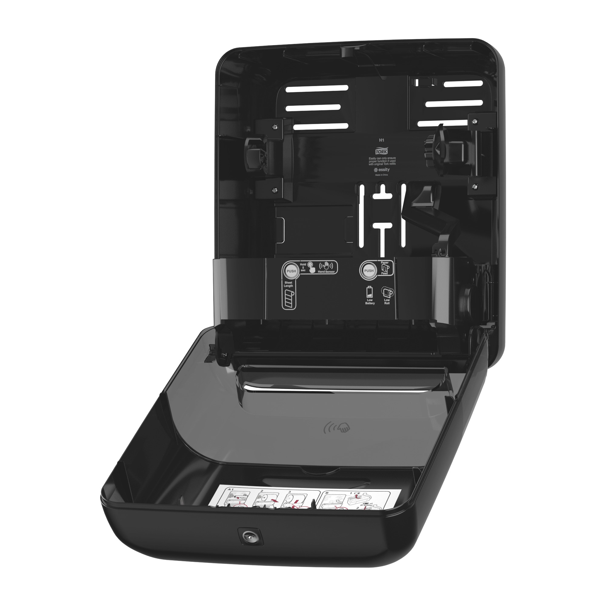 Tork Matic® Automatic Hand Towel Roll Dispenser Black H1