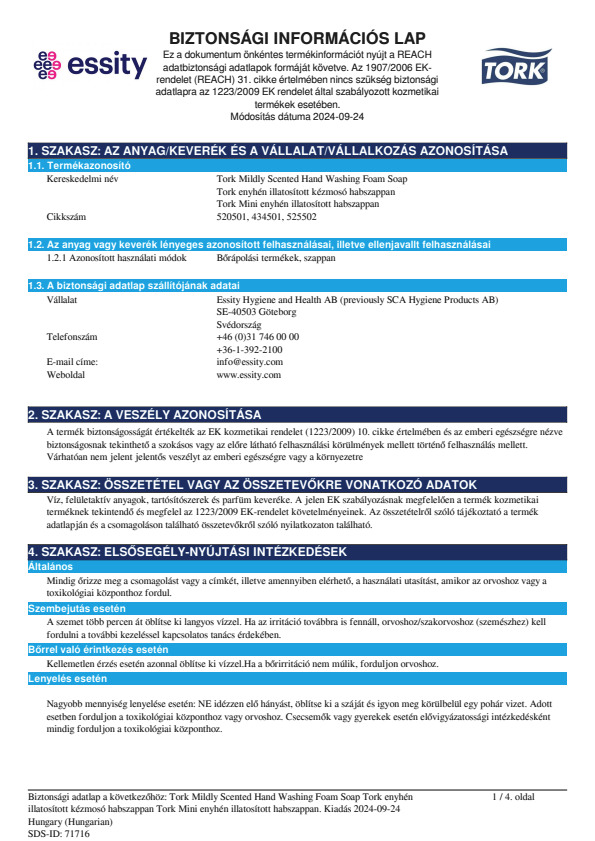 Safety Data Sheet
