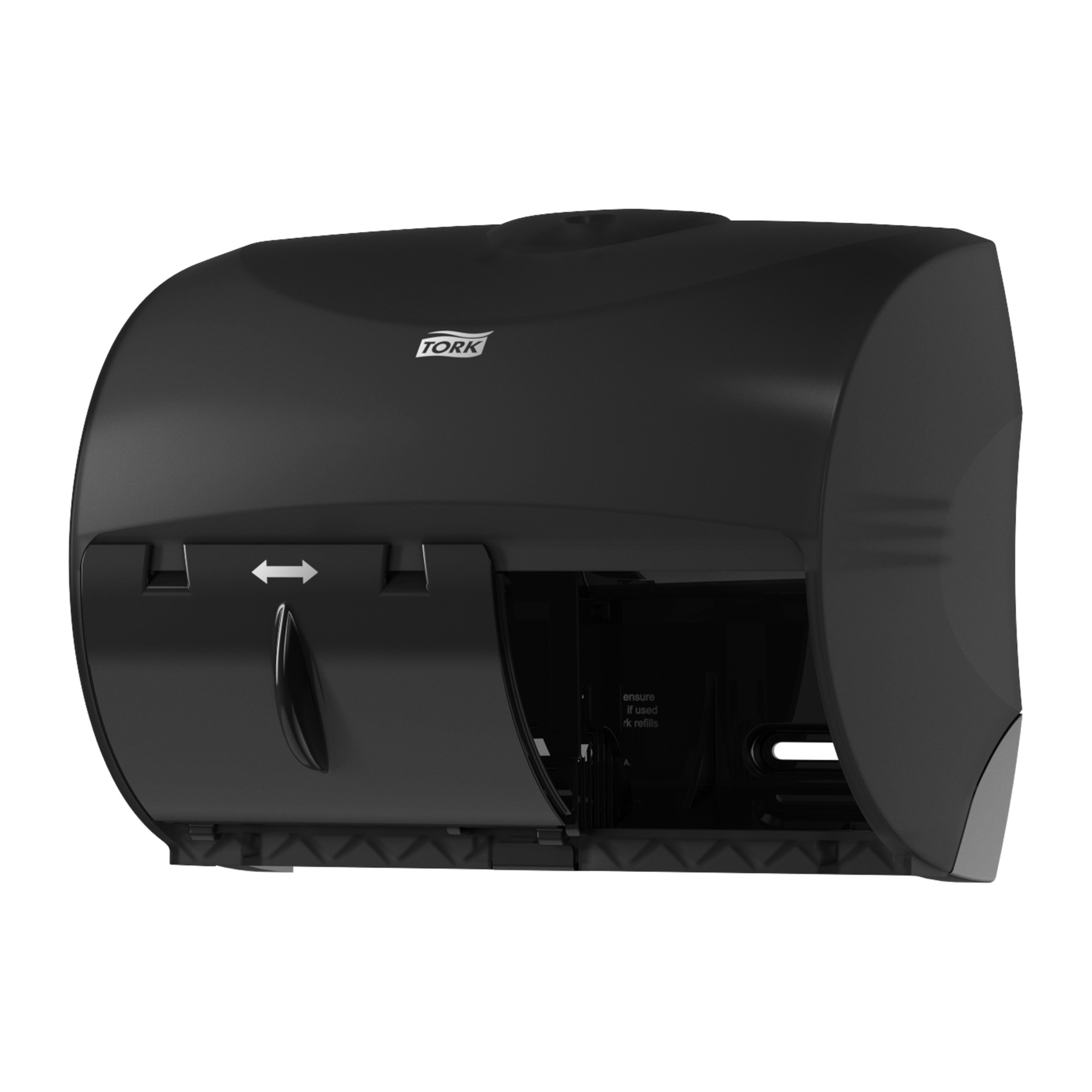 Tork OptiCore®  Twin Toilet Paper Roll Dispenser Black T11