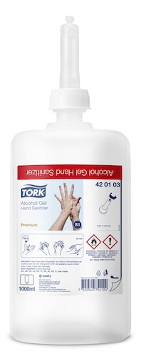 Tork Desinfectante de manos en gel con alcohol