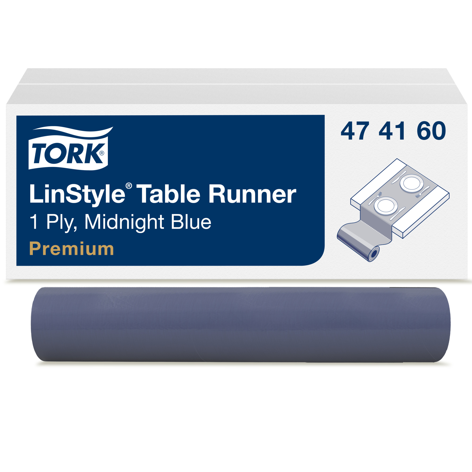 Tork LinStyle® Bordsvepa, Midnattsblå