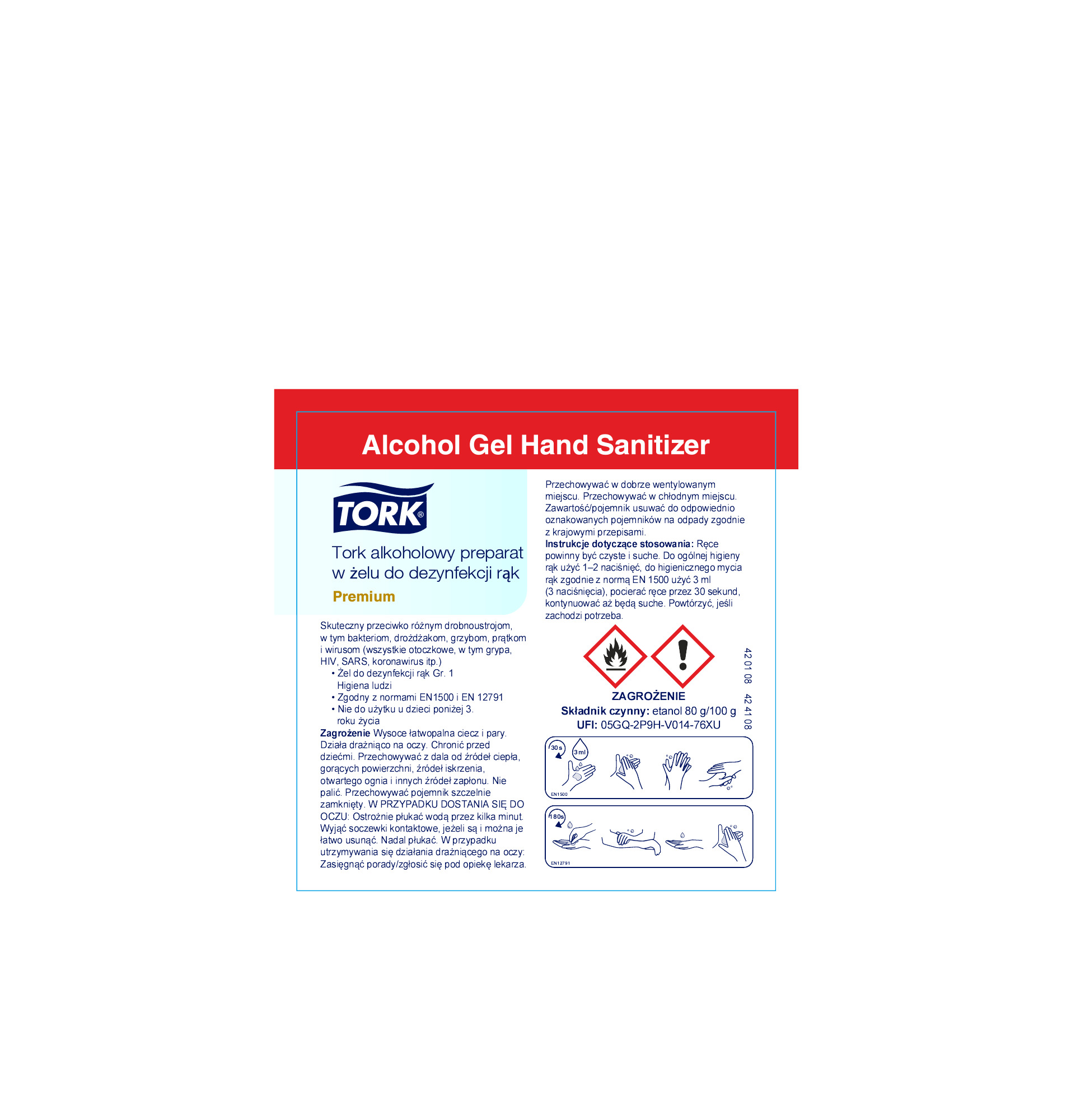 Usage Information Sign