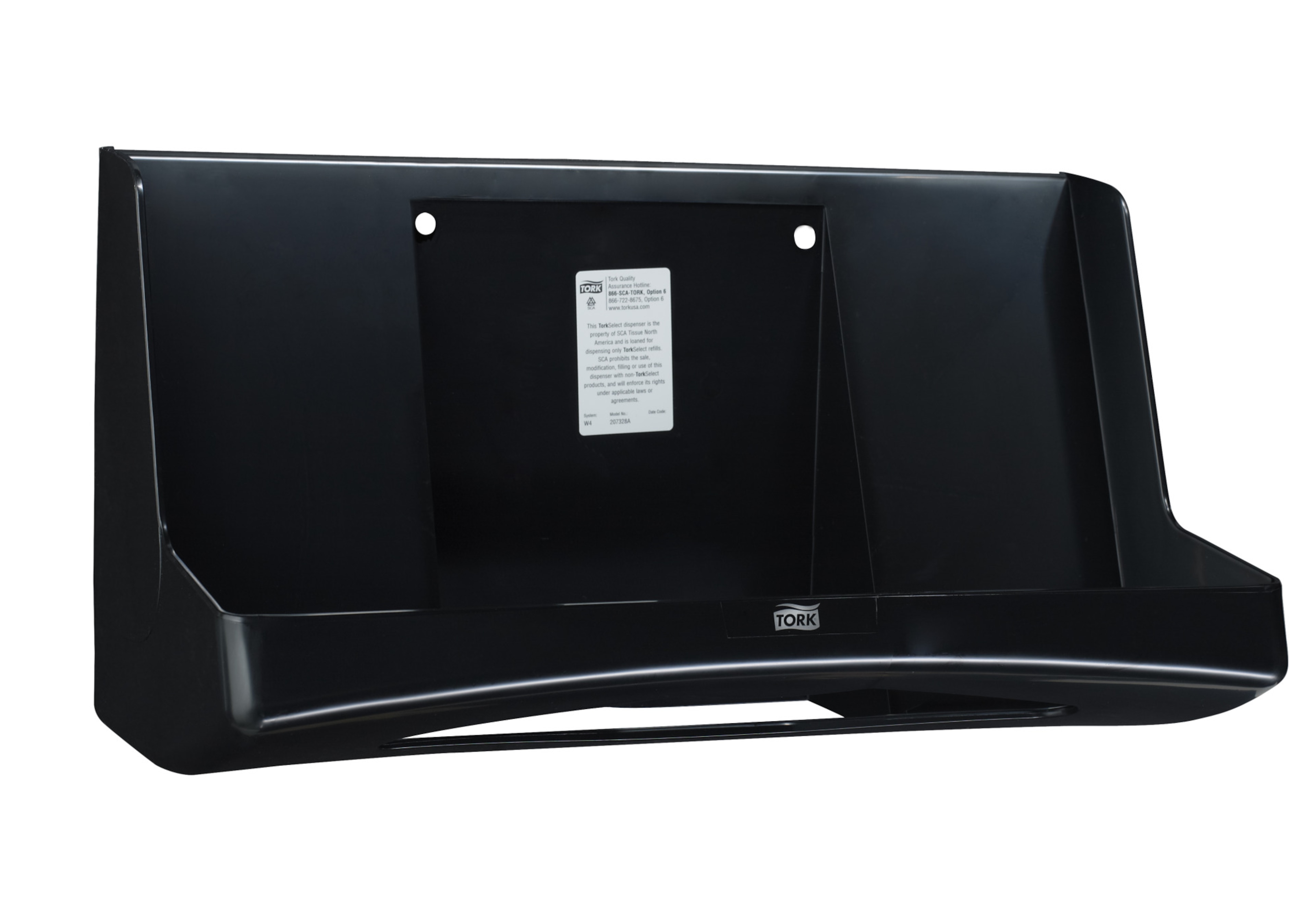 Tork Support de distributeur de lingettes, Noir, W4