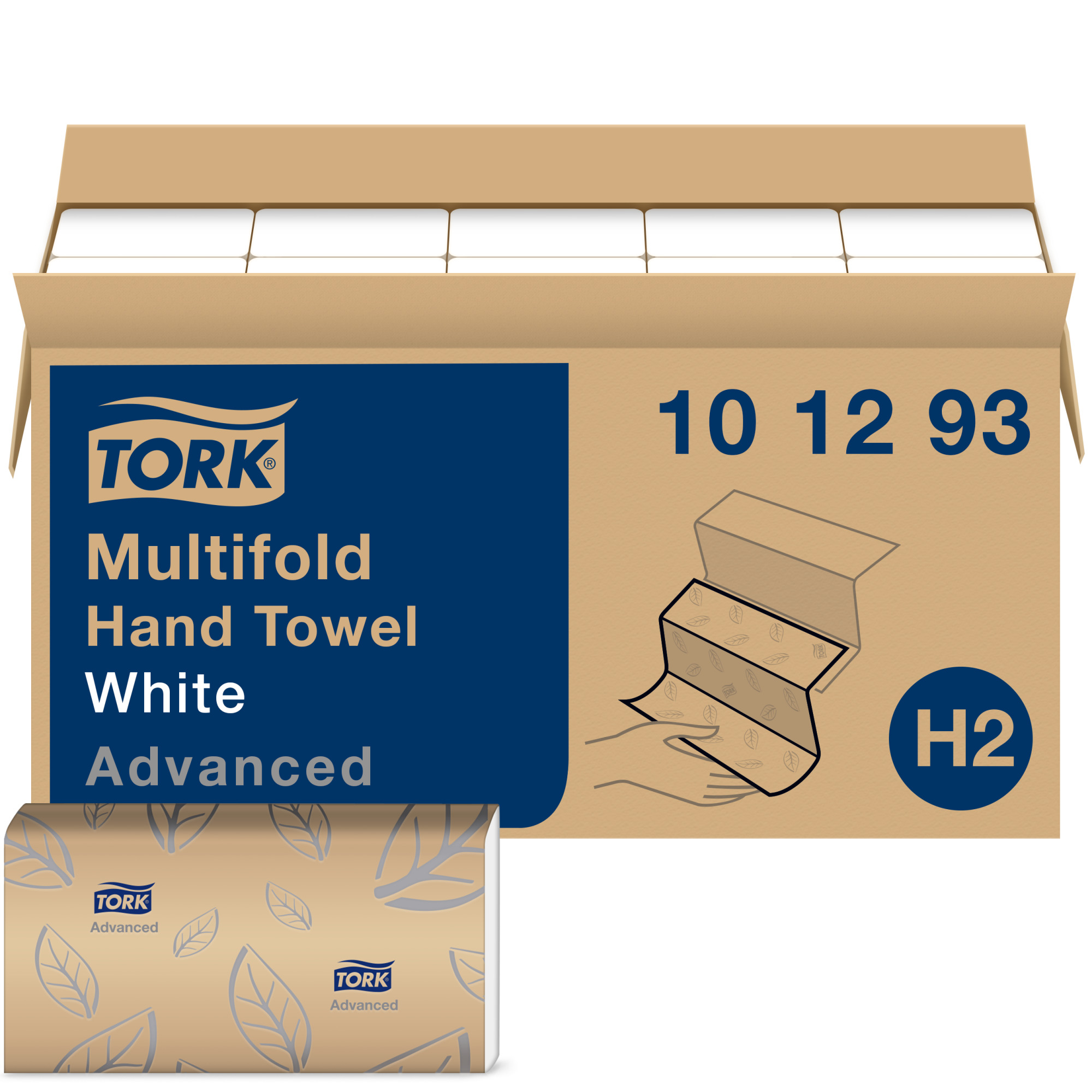 Tork Multifold Hand Towel White H2