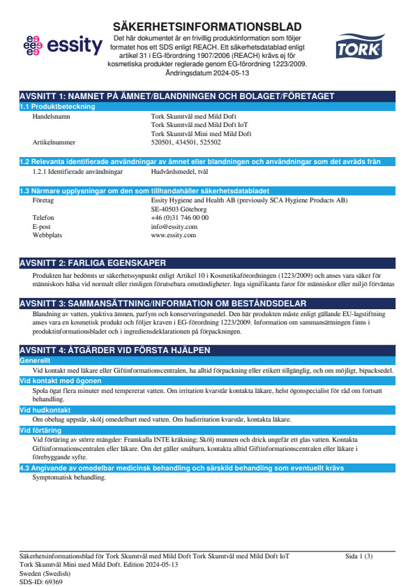 Safety Data Sheet