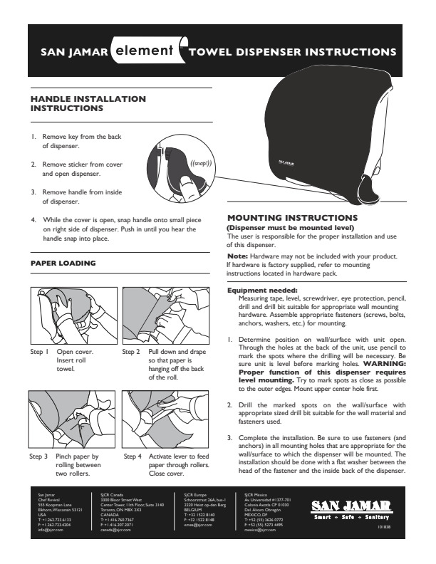 Mounting Instructions