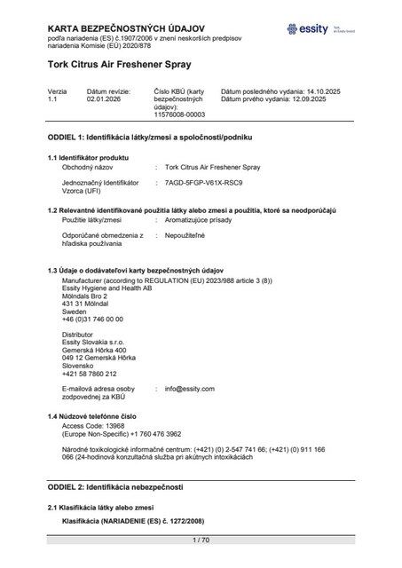Safety Data Sheet