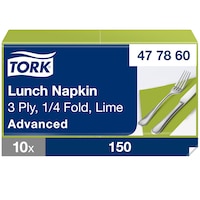 Tork Soft Lime Lunch Napkin