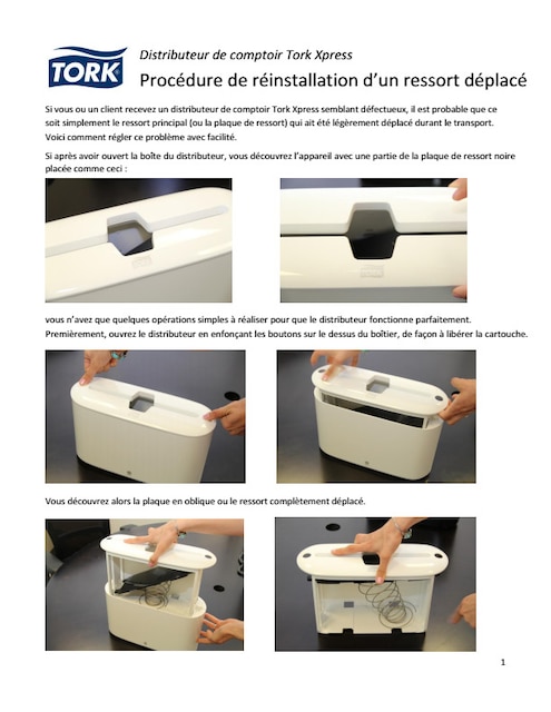 Instructions de fixation