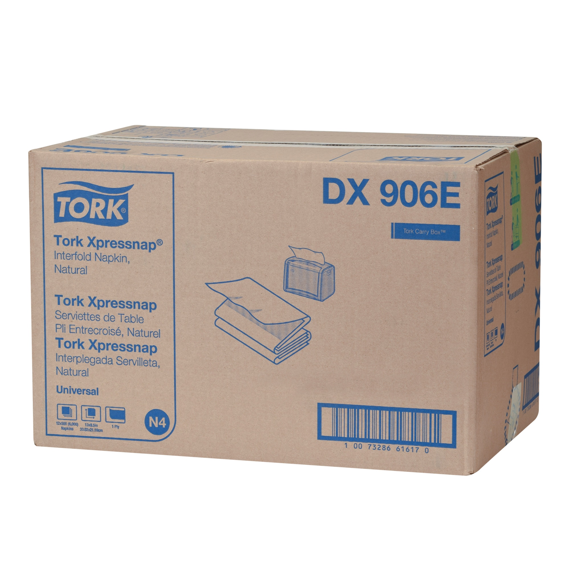 Tork Xpressnap® Natural Dispenser Napkin N4