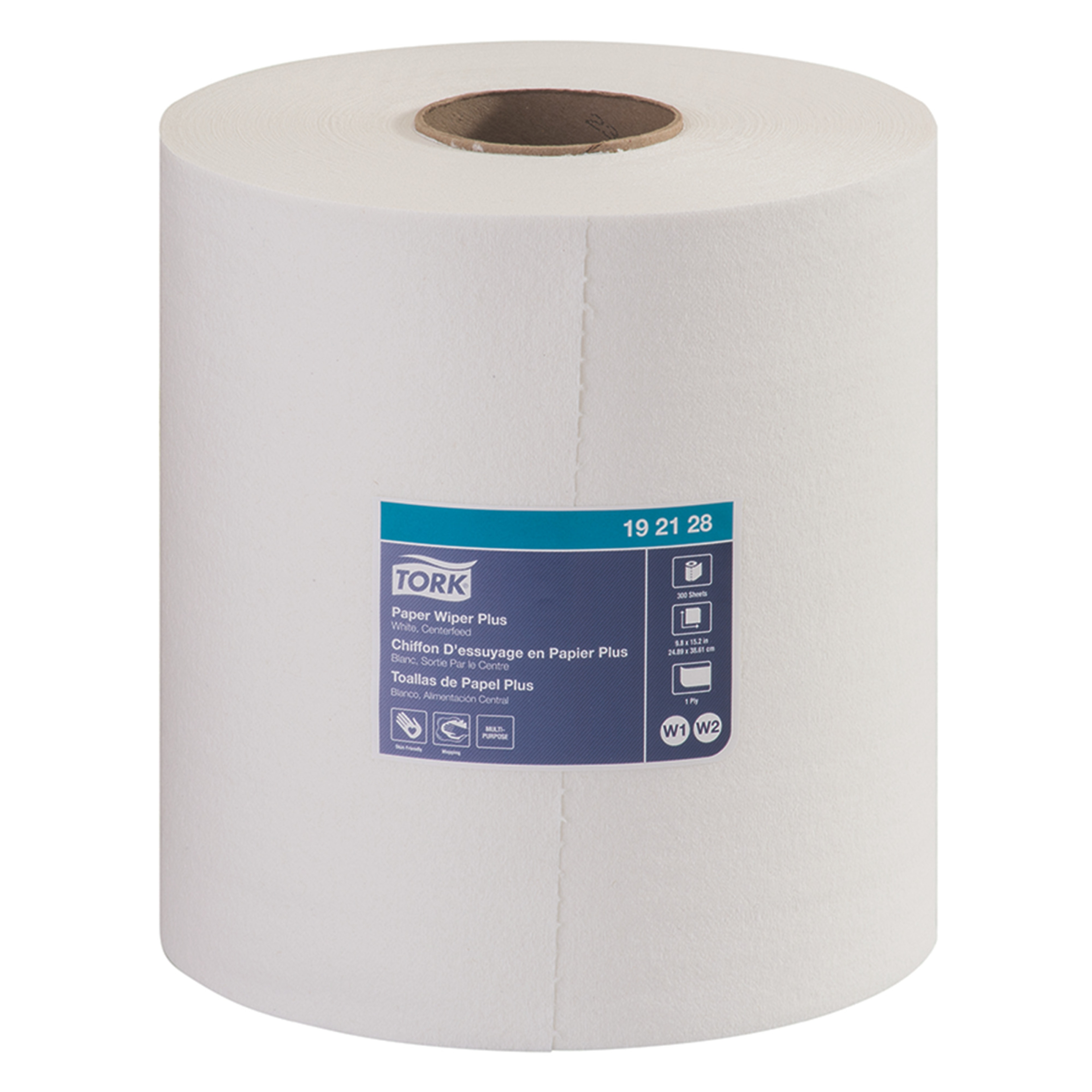 Tork Paper Wiper Plus White W2