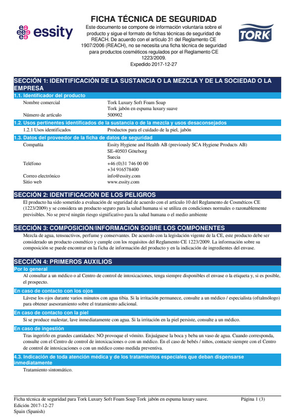 Safety Data Sheet