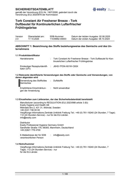 Safety Data Sheet