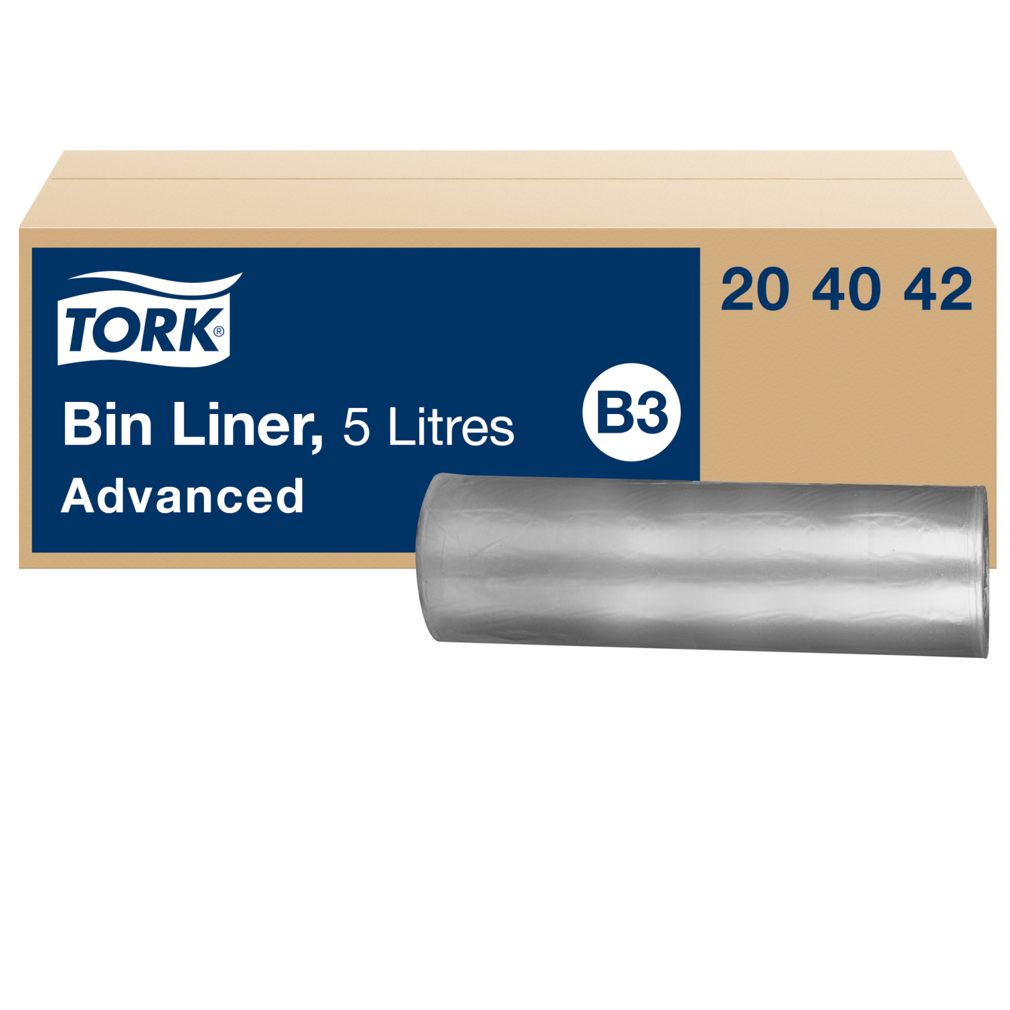 Tork Sacs-poubelle 5 L transparents B3
