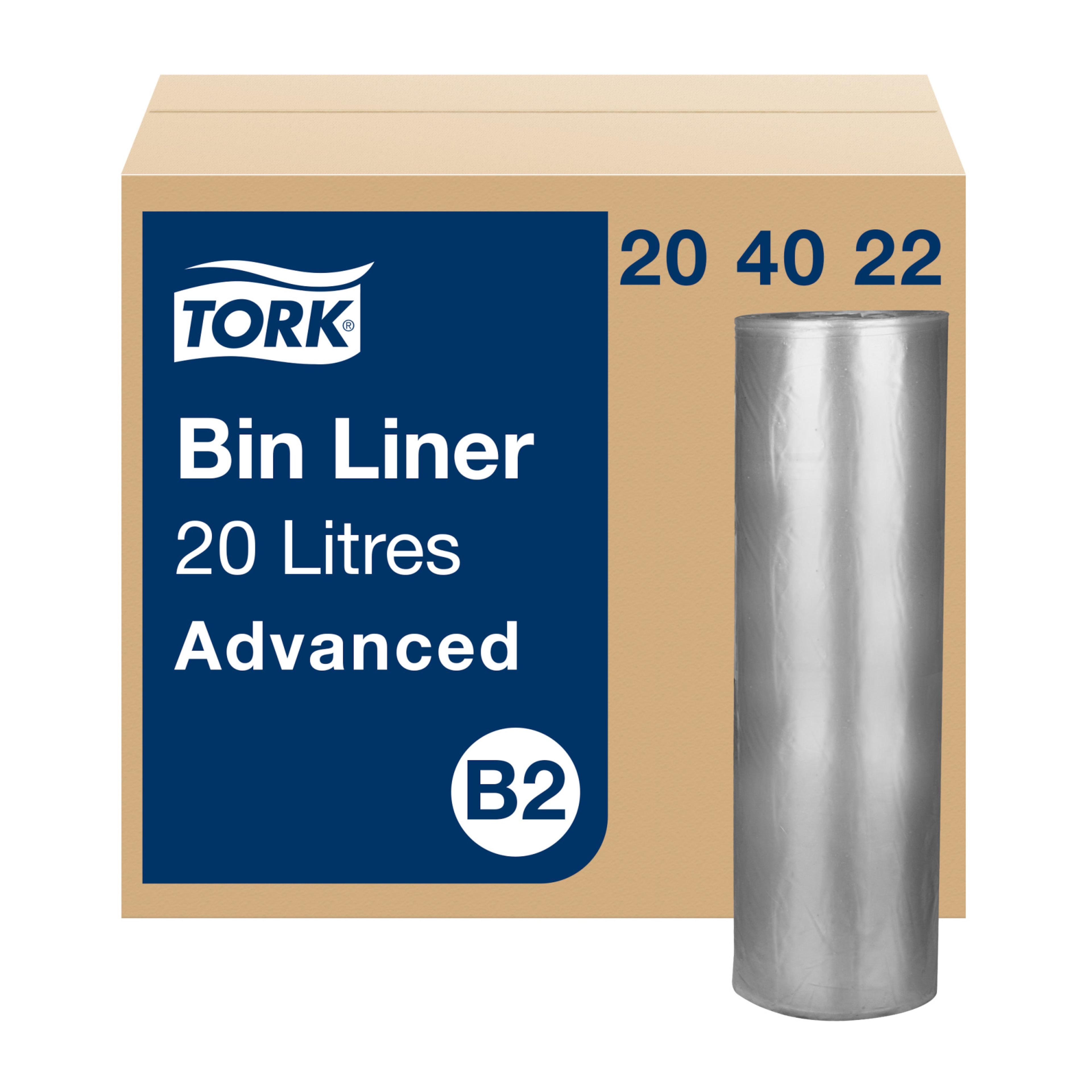 Tork Sac poubelle Transparent 20 L B2