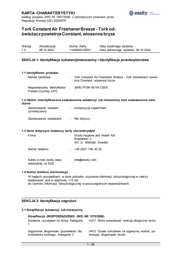 Safety Data Sheet