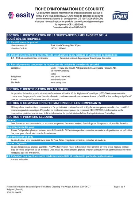 Safety Data Sheet