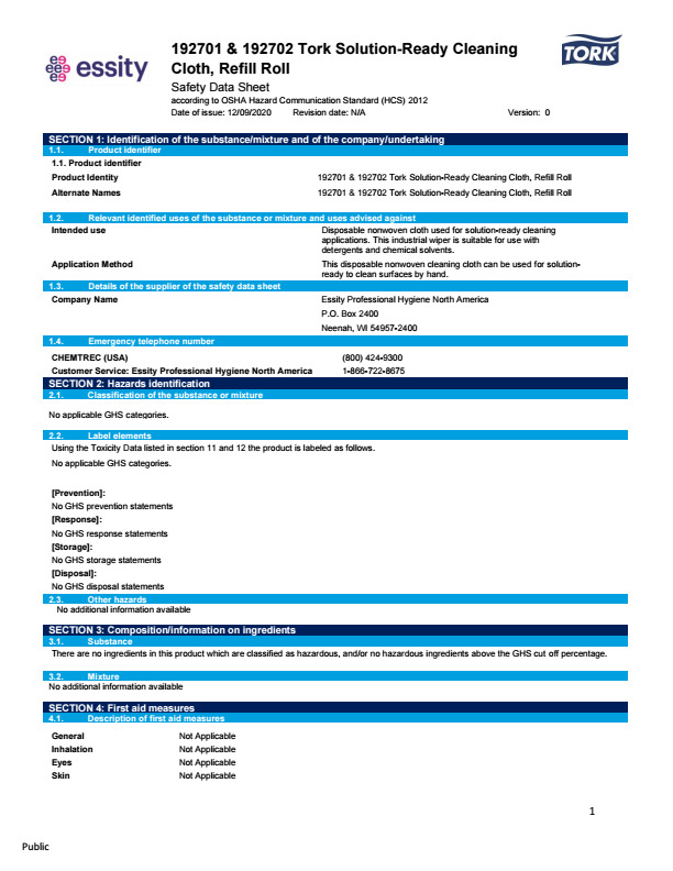 Safety Data Sheet