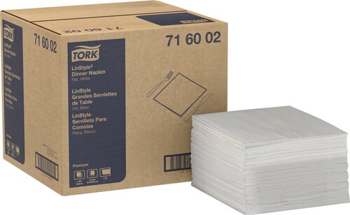 Tork LinStyle® Dinner Napkin, Flat Pack