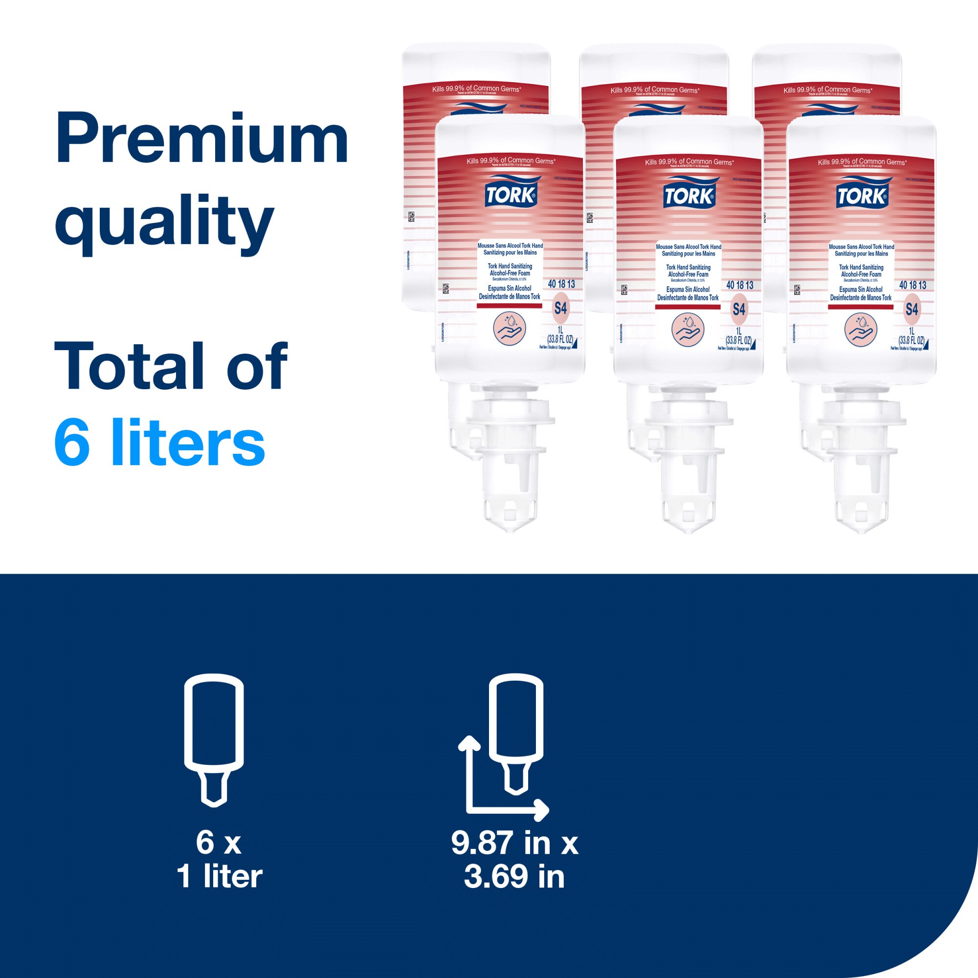 Tork Hand Sanitizing Alcohol-free Foam