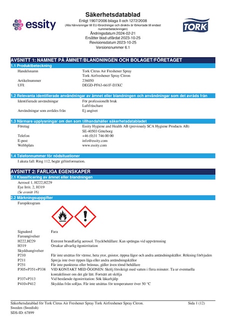 Safety Data Sheet
