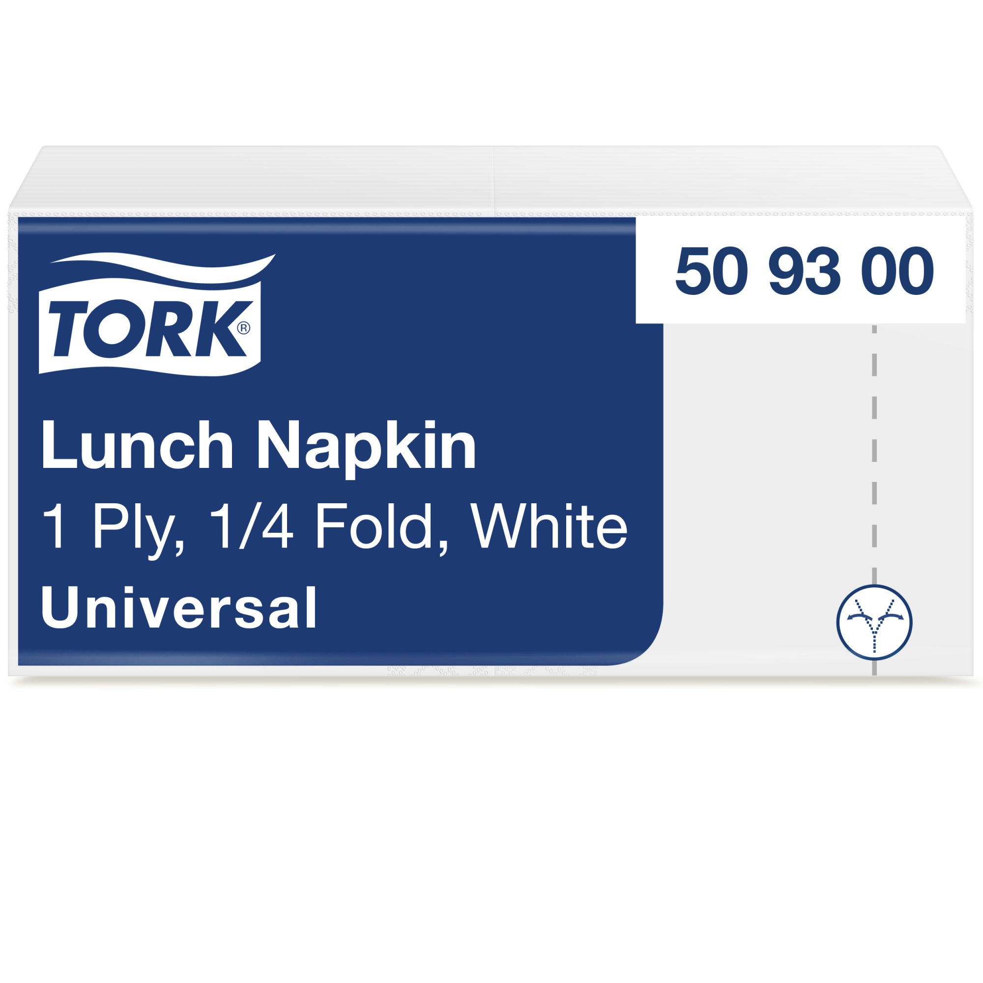 Tork Χαρτοπετσέτα γεύματος White - Μονόφυλλη