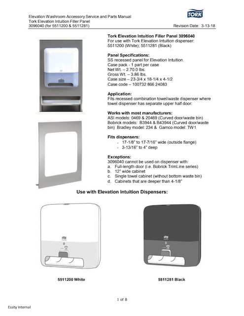 Instructions de fixation