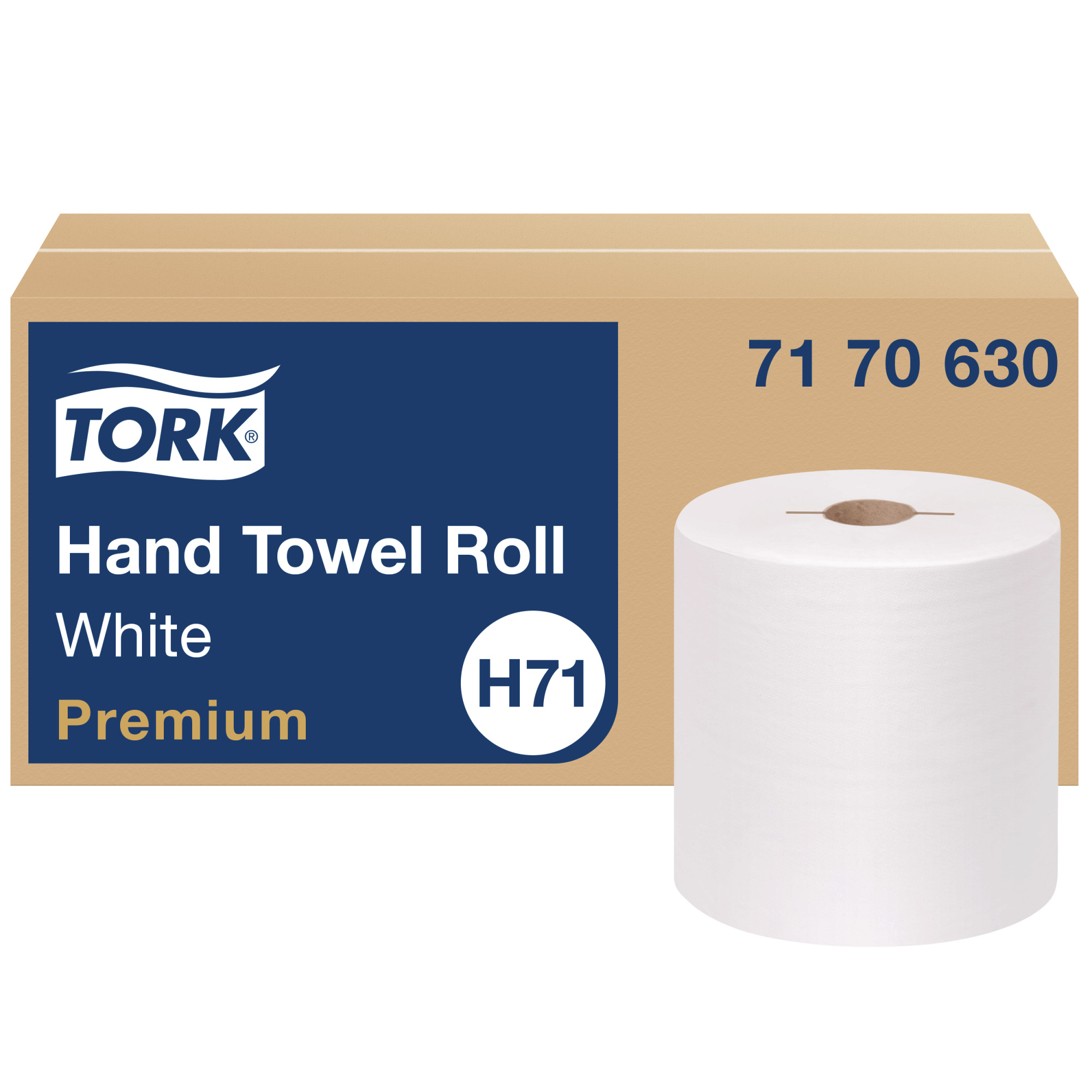 Tork Paper Hand Towel Roll White H71