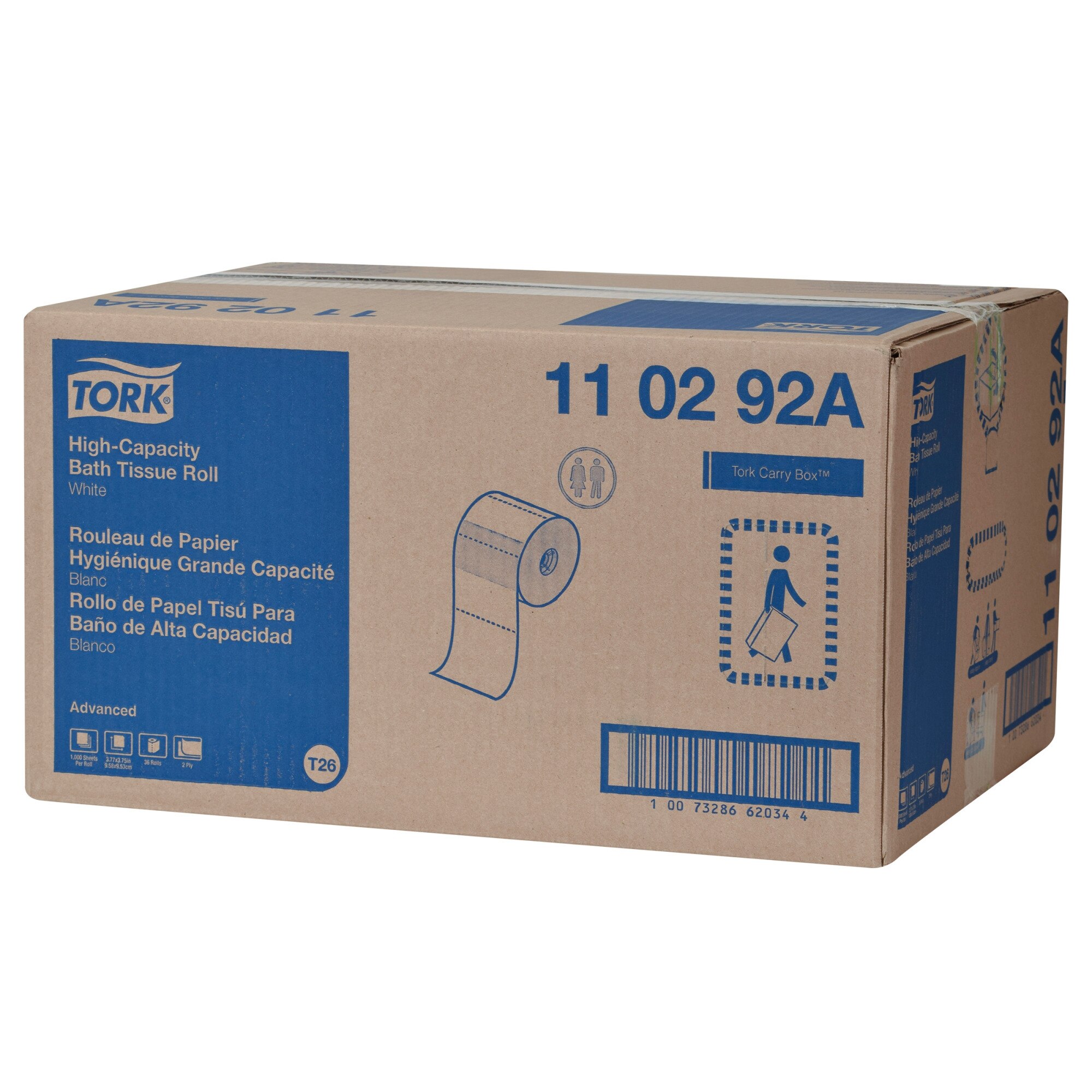 Tork High-Capacity Toilet Paper Roll White T26