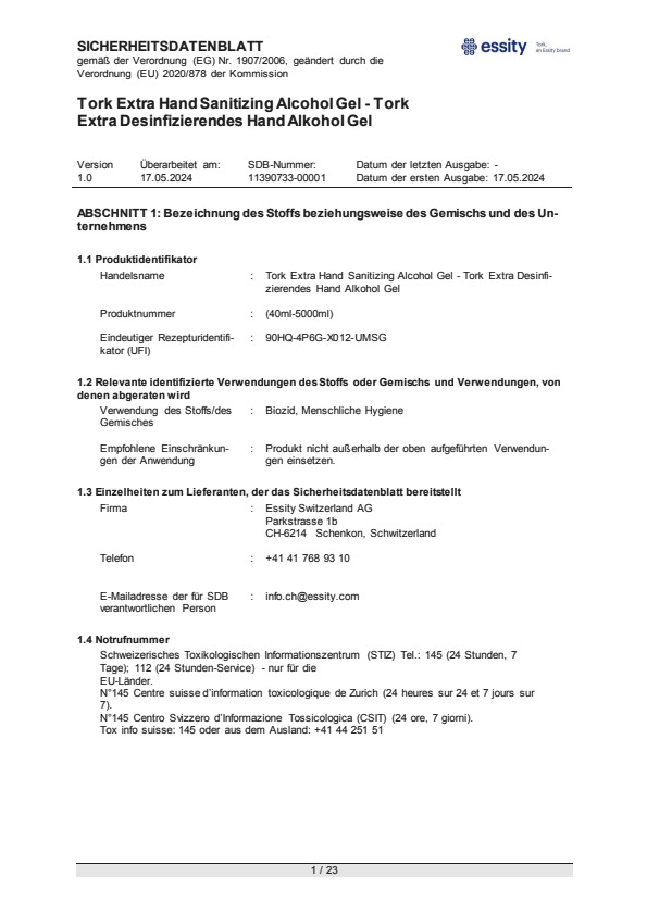 Safety Data Sheet