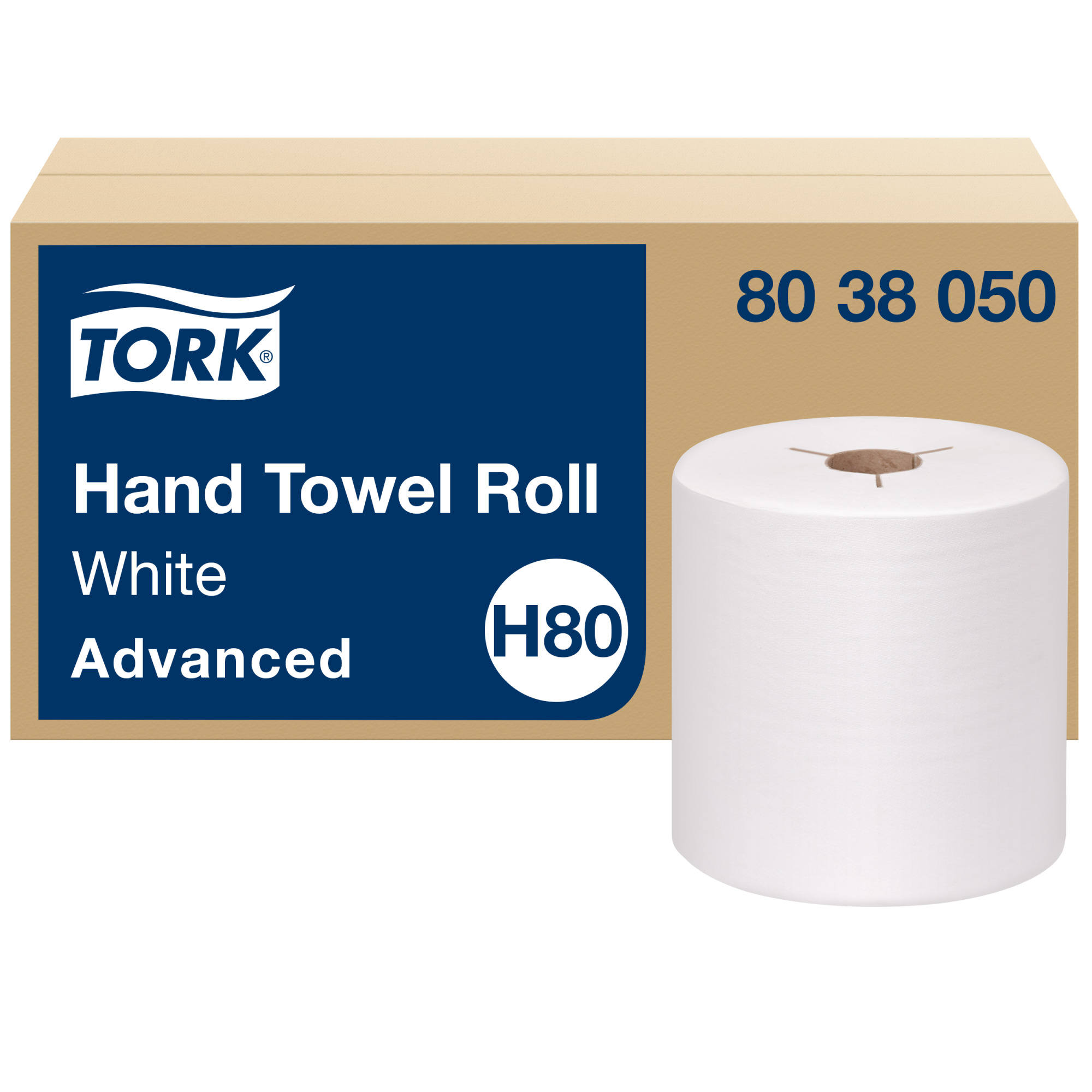 Tork Paper Hand Towel Roll White H80