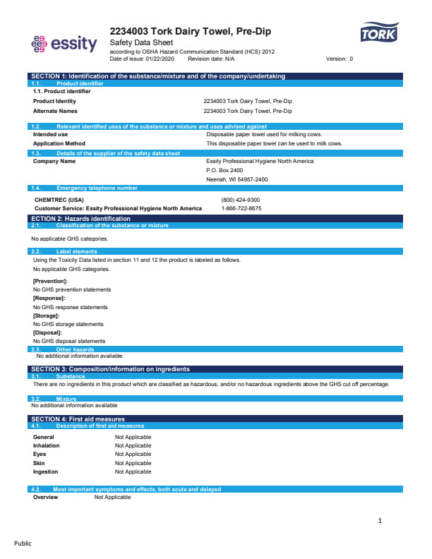 Safety Data Sheet