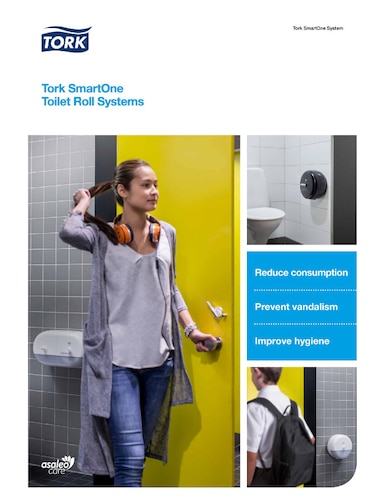 Front page of Tork SmartOne brochure