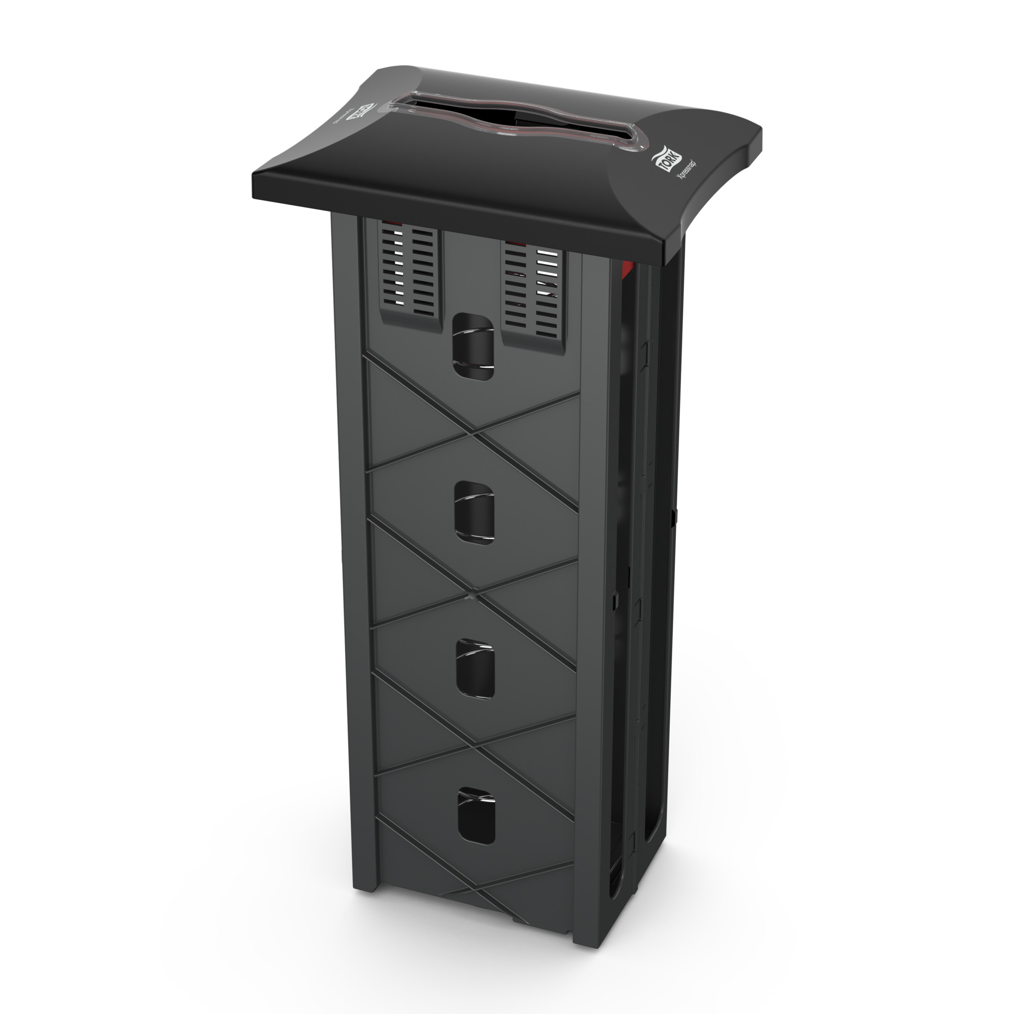 Distributeur encastré de serviettes de table Tork Xpressnap® Signature, Noir N4