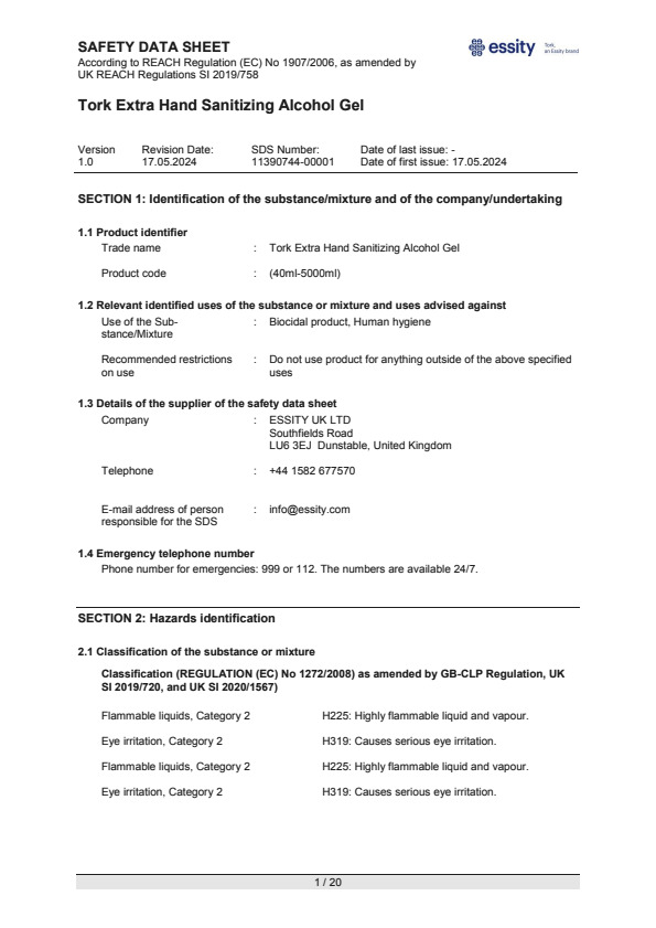 Safety Data Sheet