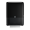 Juodas „Tork PeakServe® Mini Continuous™“ popierinių rankšluosčių dozatorius