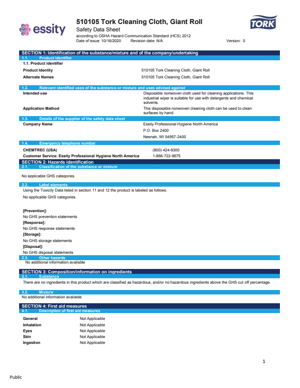 Safety Data Sheet