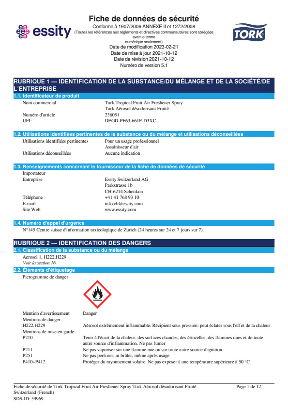 Safety Data Sheet