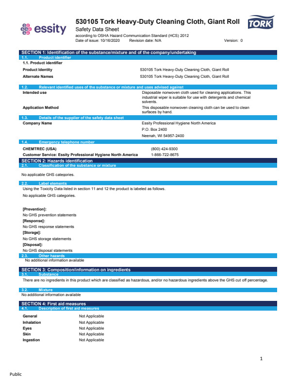 Safety Data Sheet