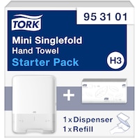 Tork Starter Pack für Zickzack-Handtücher C&C