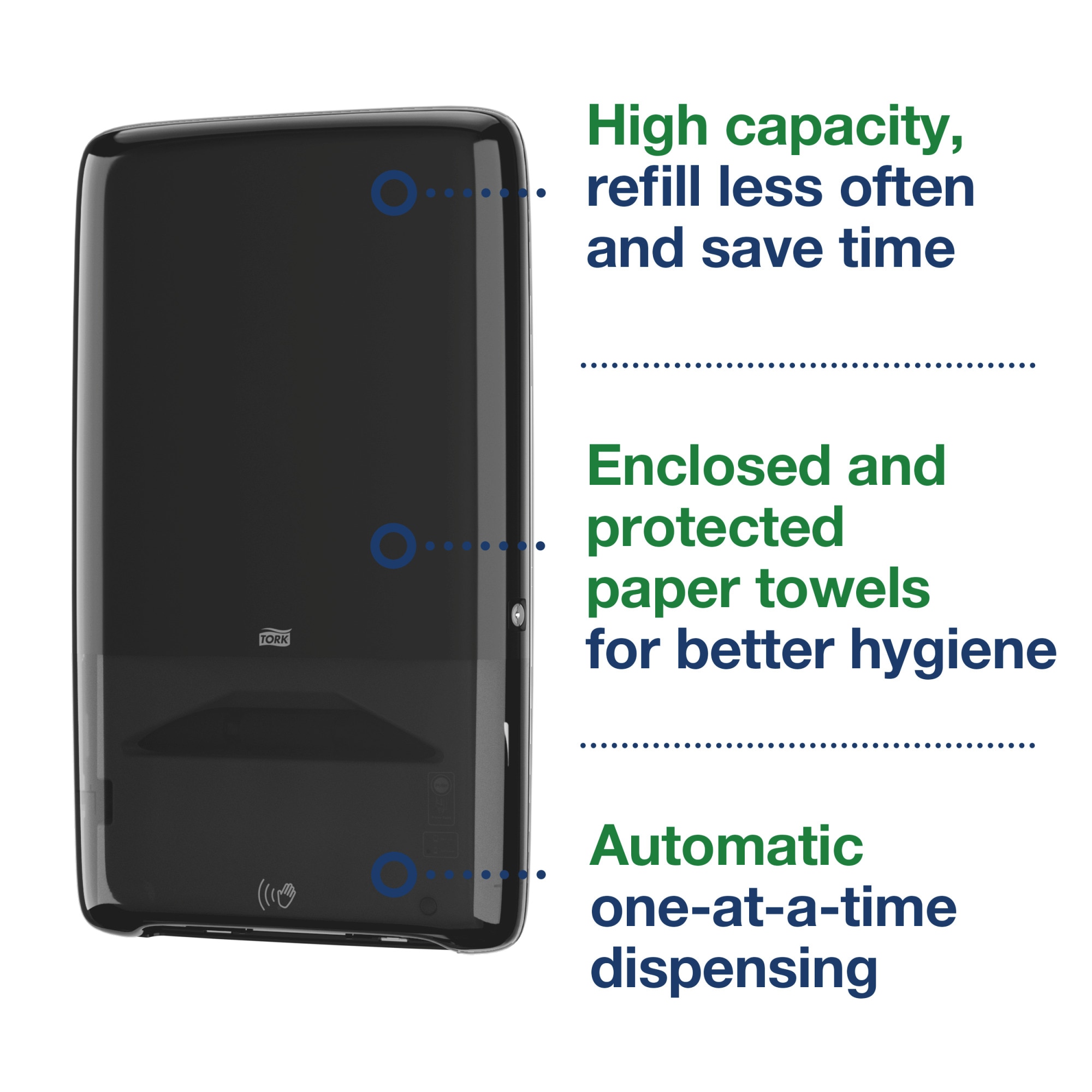 Tork PeakServe® Automatic Continuous™ Paper Hand Towel Dispenser