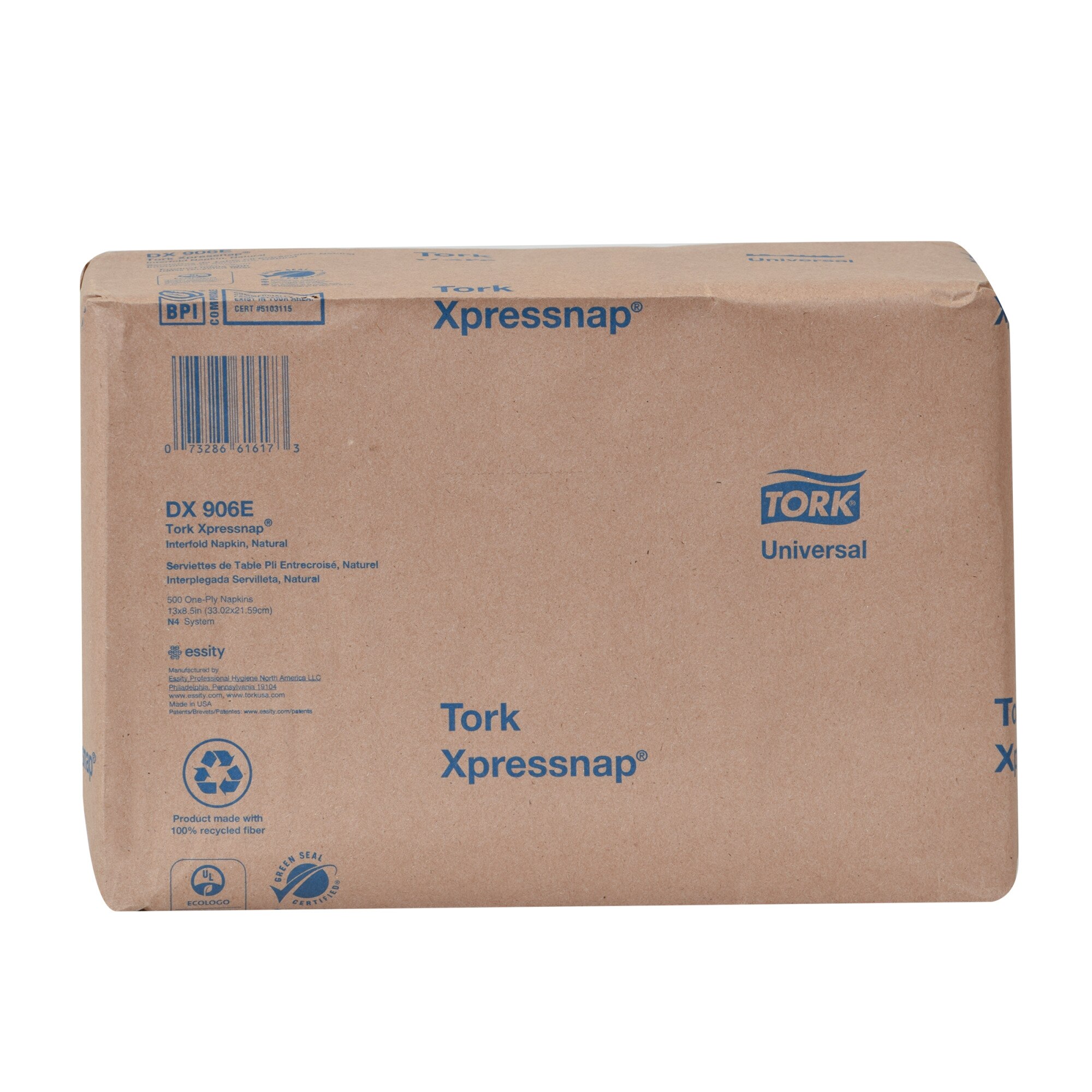 Tork Xpressnap® Natural Dispenser Napkin N4