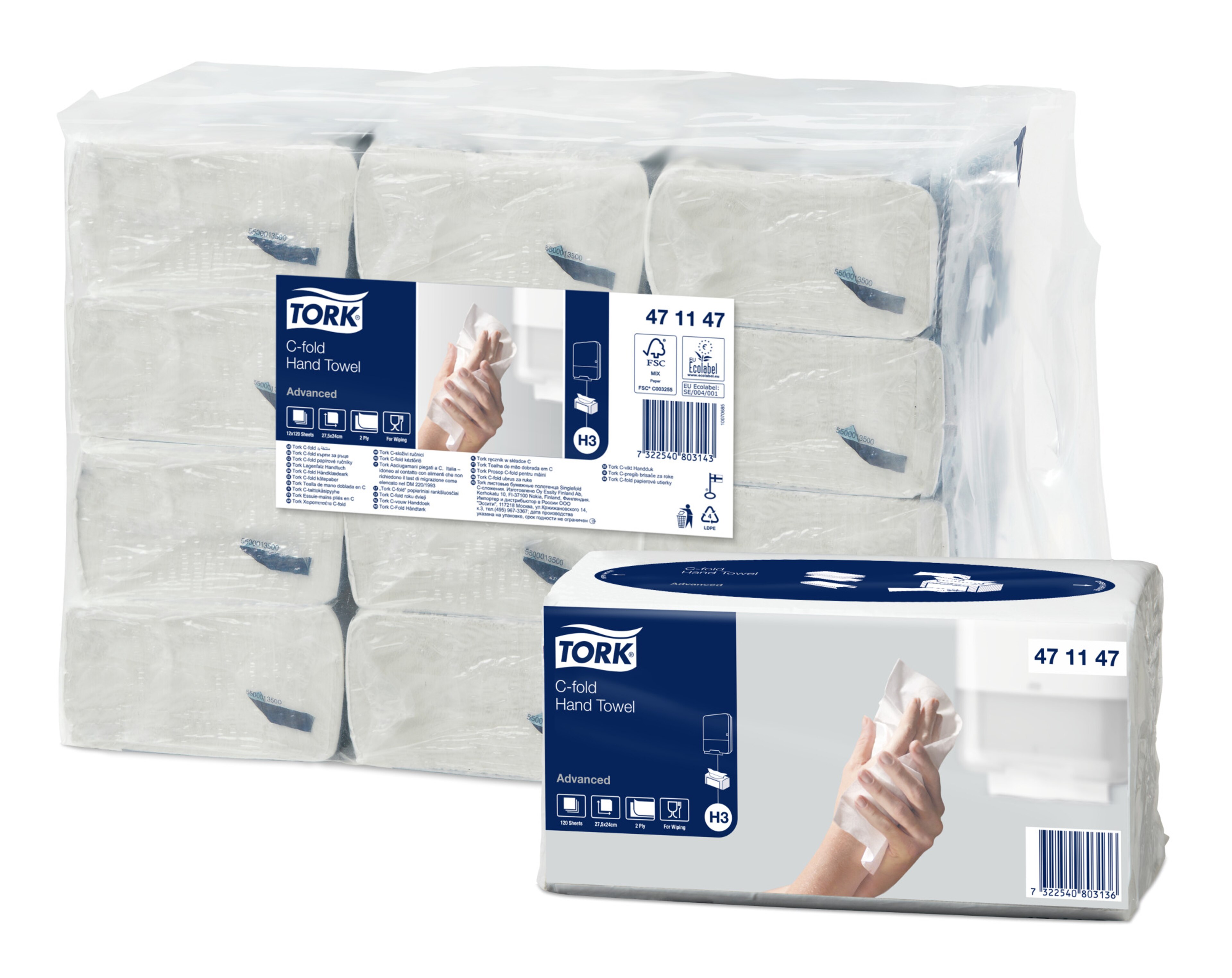 Tork C-fold käsipyyhe H3