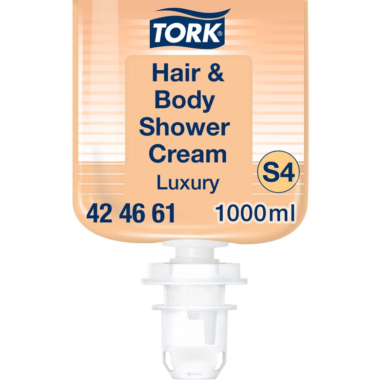 Tork luxuriöse 3‑in‑1 Hair & Body Duschcreme S4