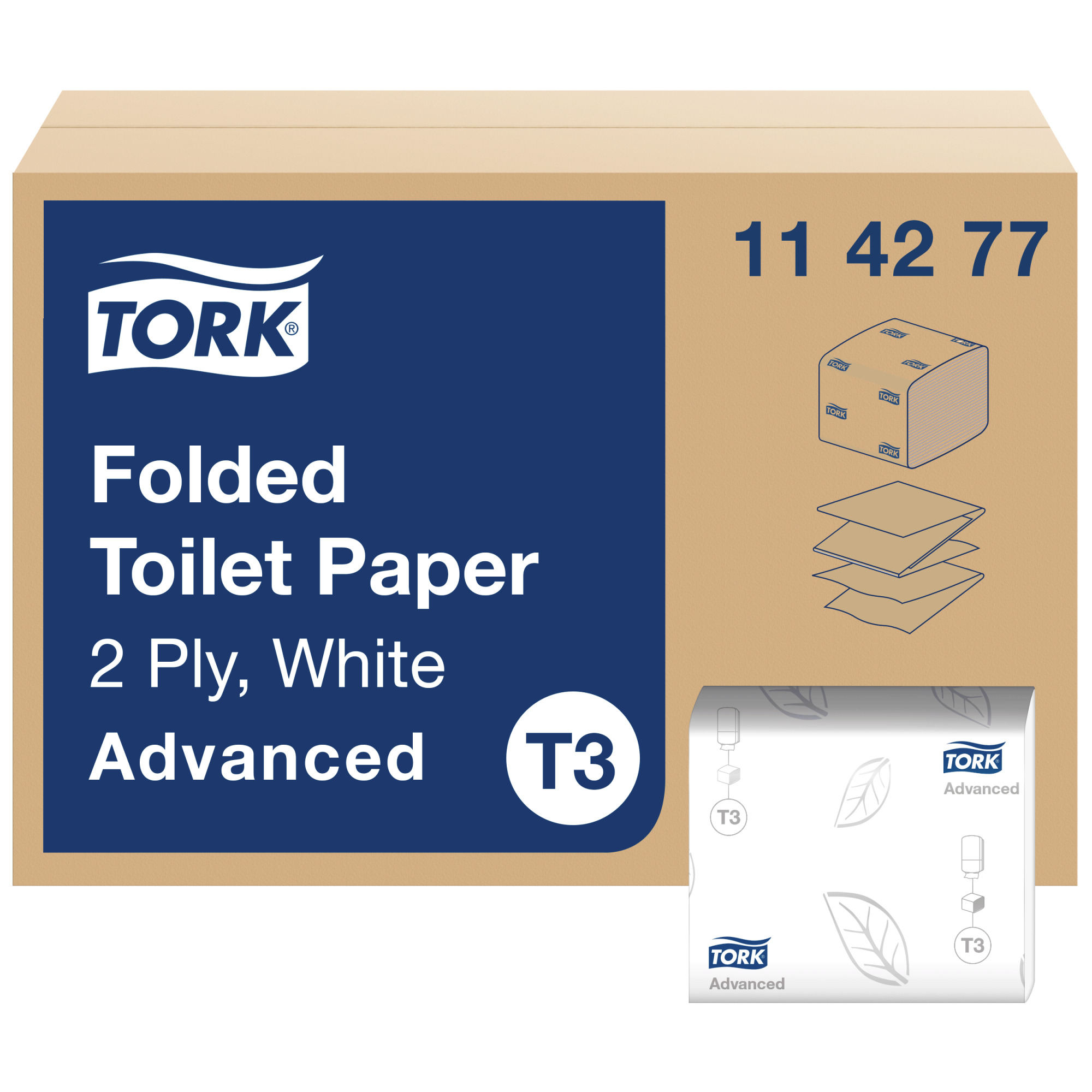 Tork Folded Toilet Paper Advanced