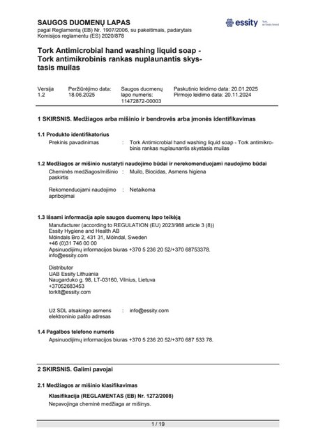 Safety Data Sheet