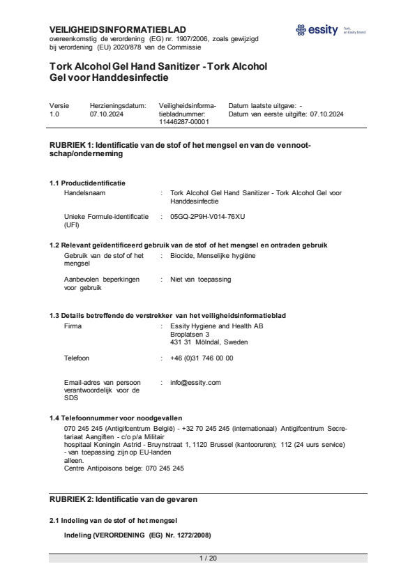 Safety Data Sheet