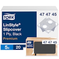 Tork LinStyle® Napperon zwart